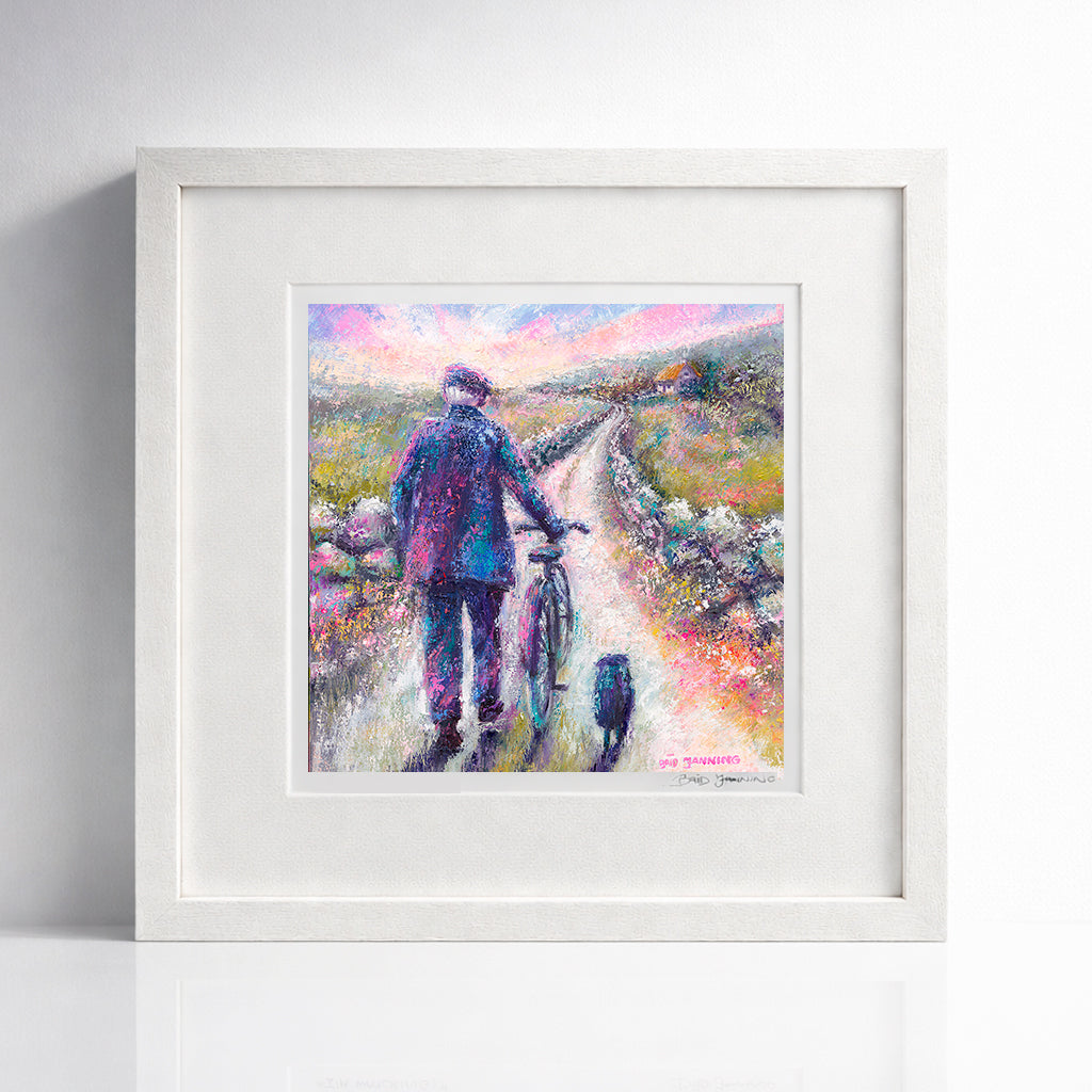 Always by my side | Small framed print