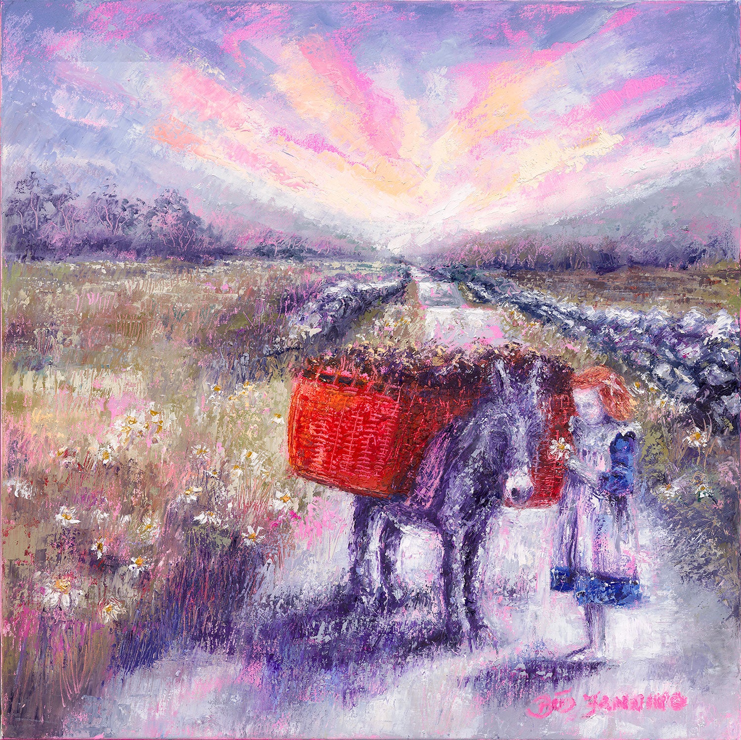 Among friends the load is light | Limited Edition Print