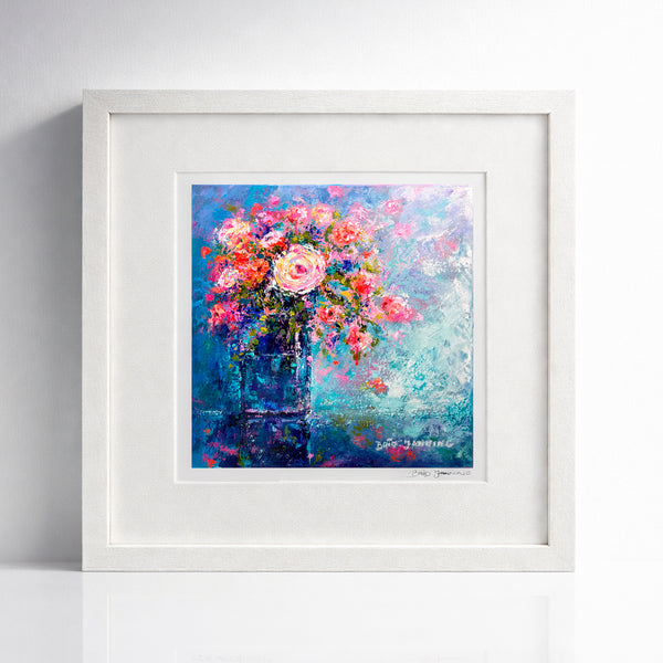 Because you're worth it | Small framed print
