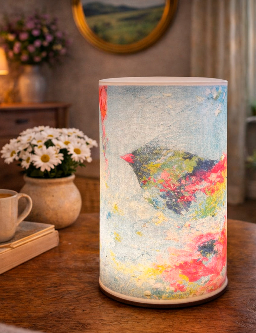 "Mother Nature" Wax Hurricane Lamp
