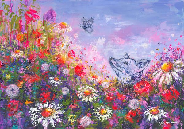 The Meadow Fox Print | Limited Edition Print
