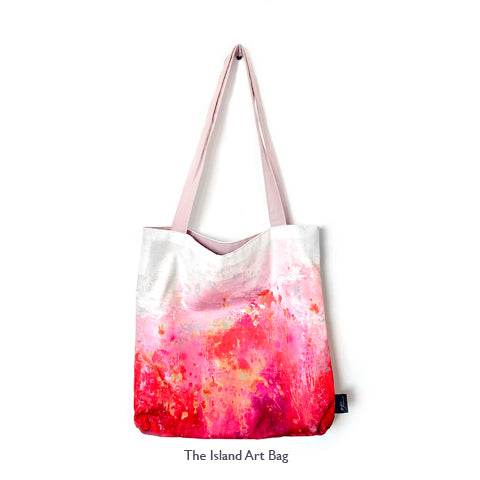 'The Island' Art bag